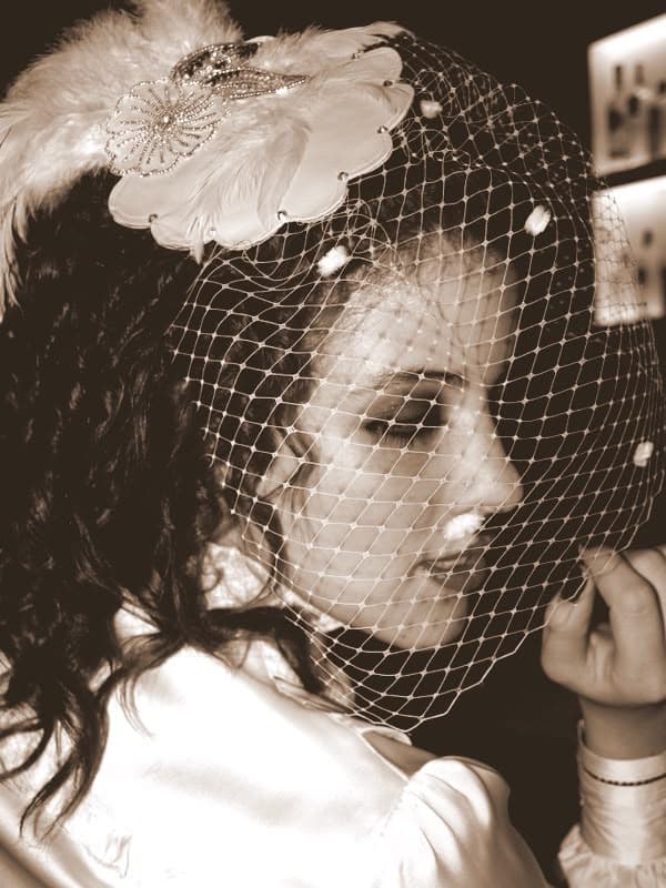 Retrato con velo